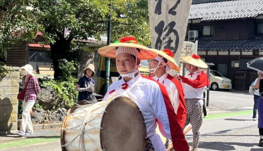 5年に1度のお祭り〜春照八幡神社太鼓踊り